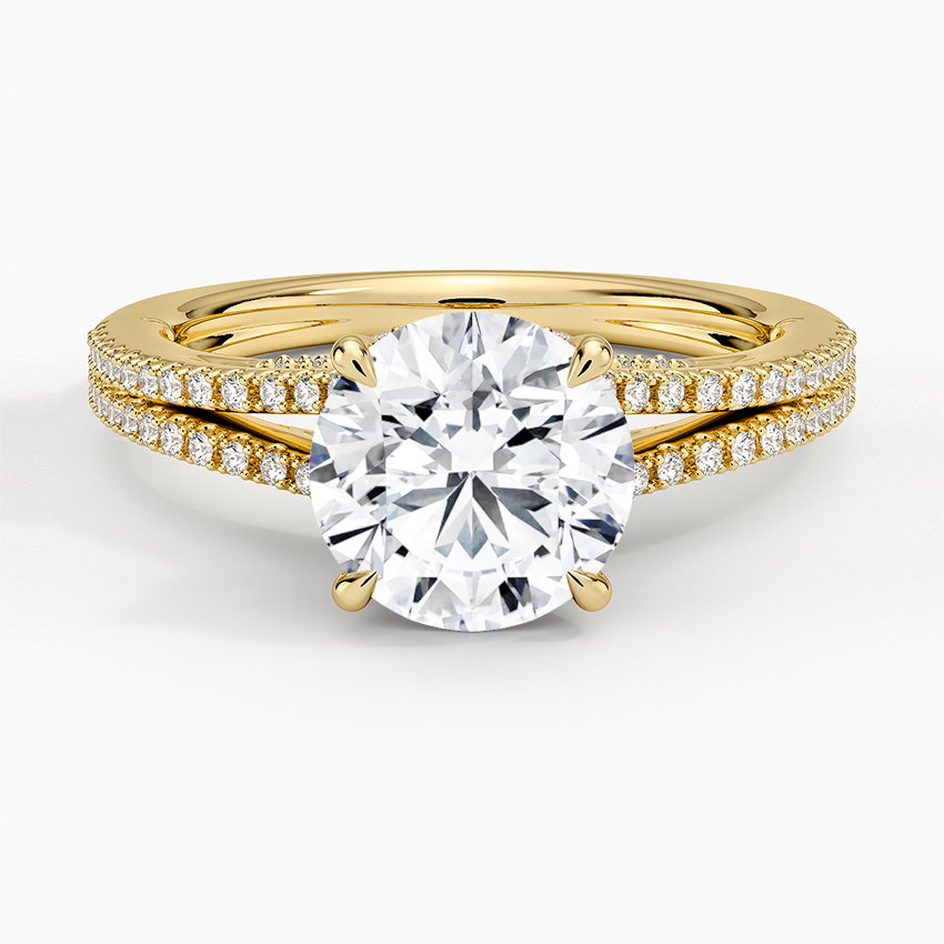Icon Diamond Ring (1/3 ct. tw.) - Round Center Stone