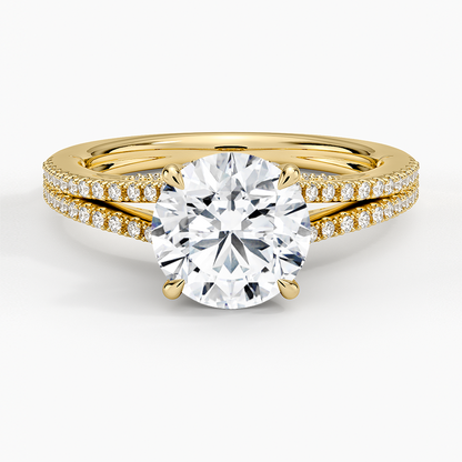 Icon Diamond Ring (1/3 ct. tw.) - Round Center Stone