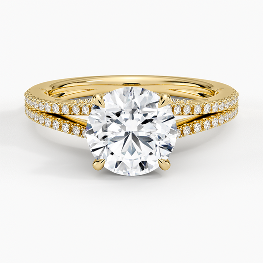 Icon Diamond Ring (1/3 ct. tw.) - Round Center Stone