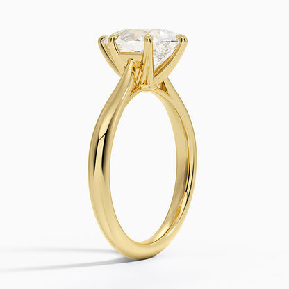 Catalina Solitaire Ring - Pear Center Stone