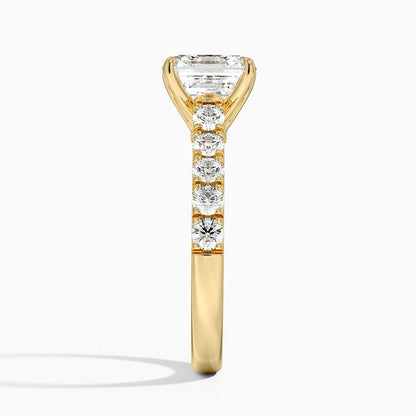 Anthology Half Coverage Diamond Ring (1/2 ct. tw.) - Asscher Cut Center Stone