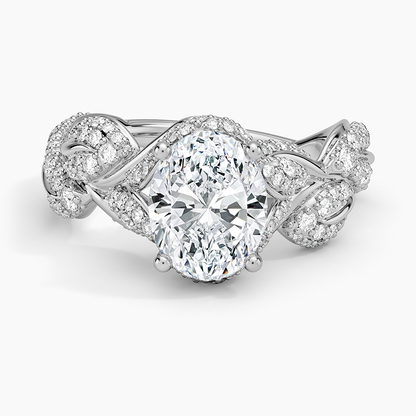 Olivia Diamond Ring (1 ct. tw.) - Oval Center Stone