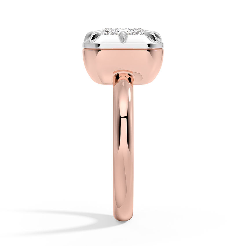 Harper Mixed Metal East-West Diamond Ring