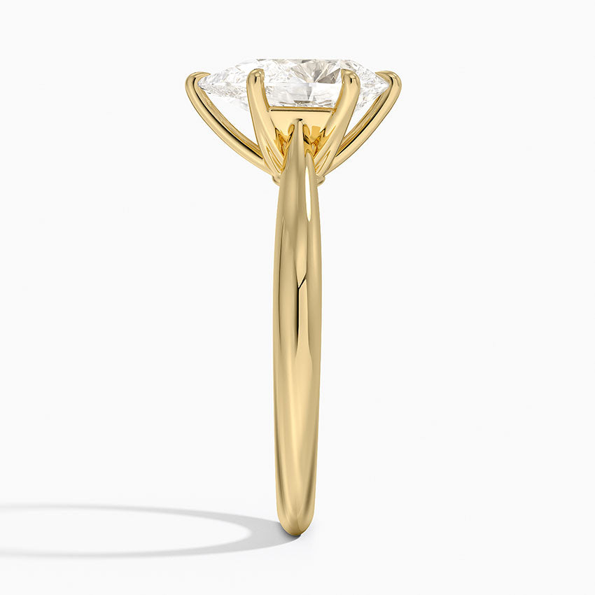 Catalina Solitaire Ring - Pear Center Stone