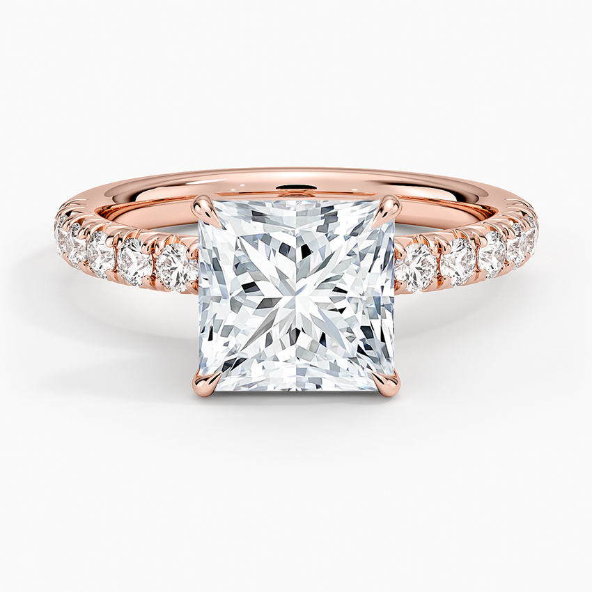 Luxe Amelie Diamond Ring (3/8 ct. tw.) - Princess Cut Center Stone
