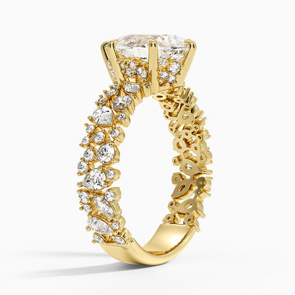 Glacé Diamond Ring (3/4 ct. tw.) - Pear Cut Center Stone
