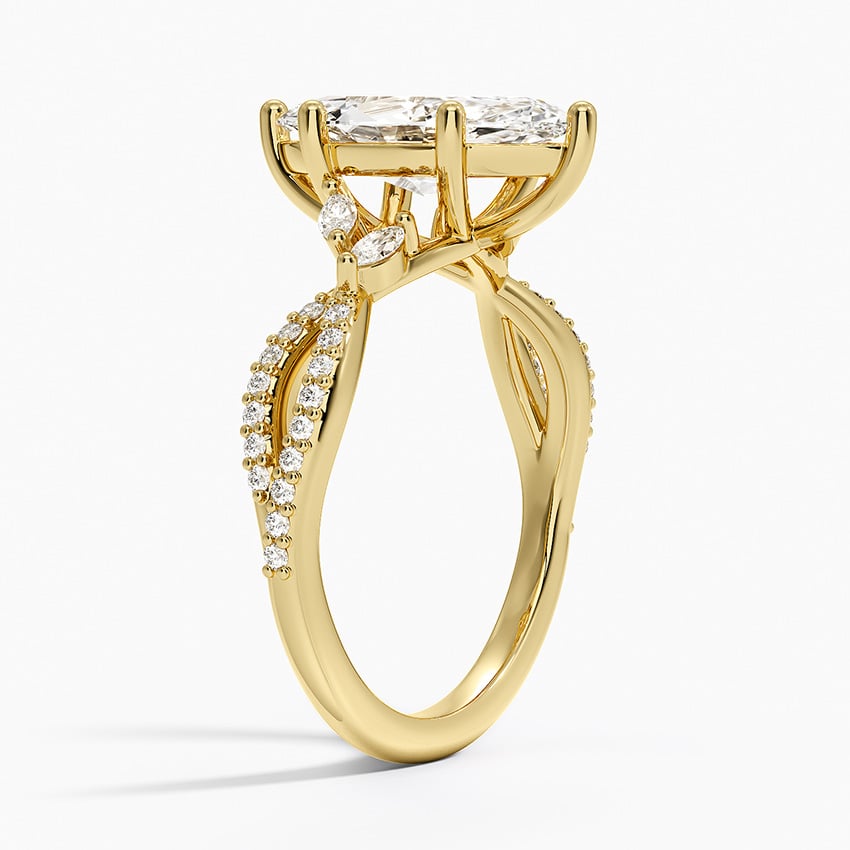 Luxe Willow Diamond Ring (1/4 ct. tw.) - Marquise Center Stone