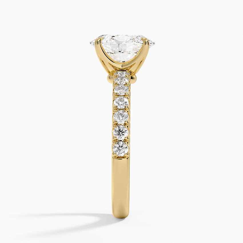 Luxe Amelie Diamond Ring (3/8 ct. tw.) - Oval Center Stone