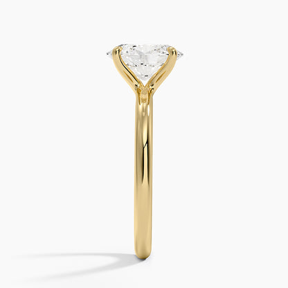 Manon Solitaire Ring - Oval Center Stone