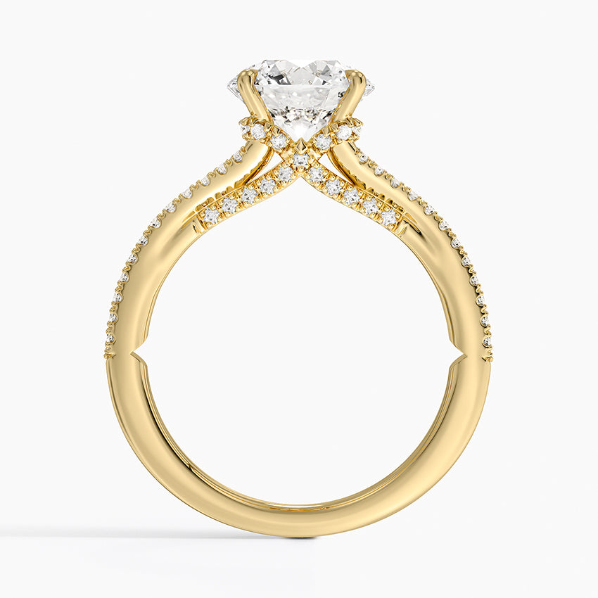 Icon Diamond Ring (1/3 ct. tw.) - Round Center Stone