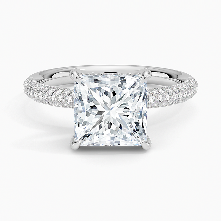 Valencia Diamond Ring (1/3 ct. tw.) - Princess Cut Center Stone