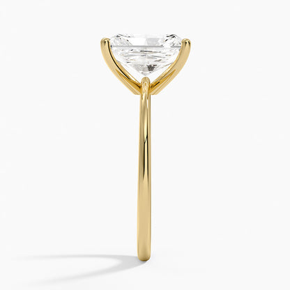 Aimee Solitaire Ring - Radiant Cut Center Stone