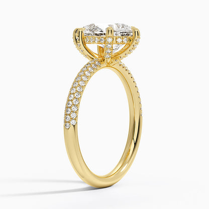 Valencia Diamond Ring (1/3 ct. tw.) - Pear Center Stone