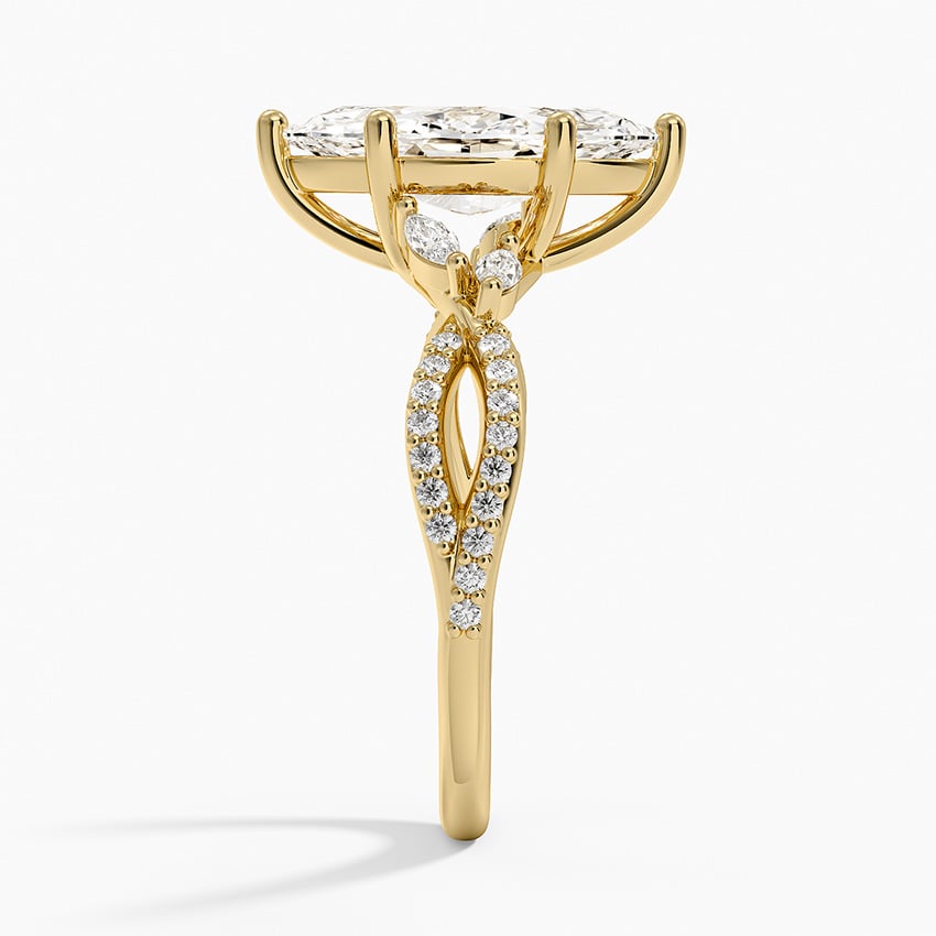 Luxe Willow Diamond Ring (1/4 ct. tw.) - Marquise Center Stone