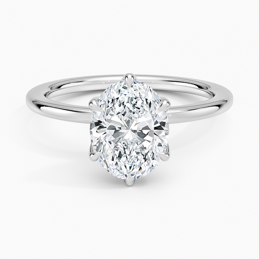 Esme Perfect Fit Solitaire Ring - Oval Center Stone