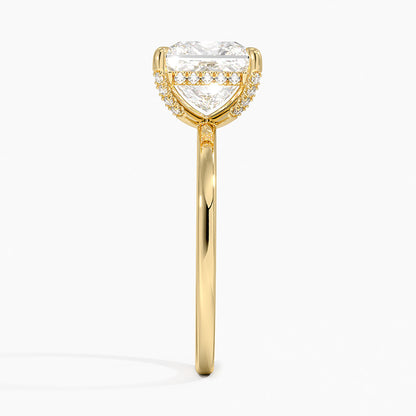 Lumiere 1.5mm Diamond Ring - Princess Cut Center Stone