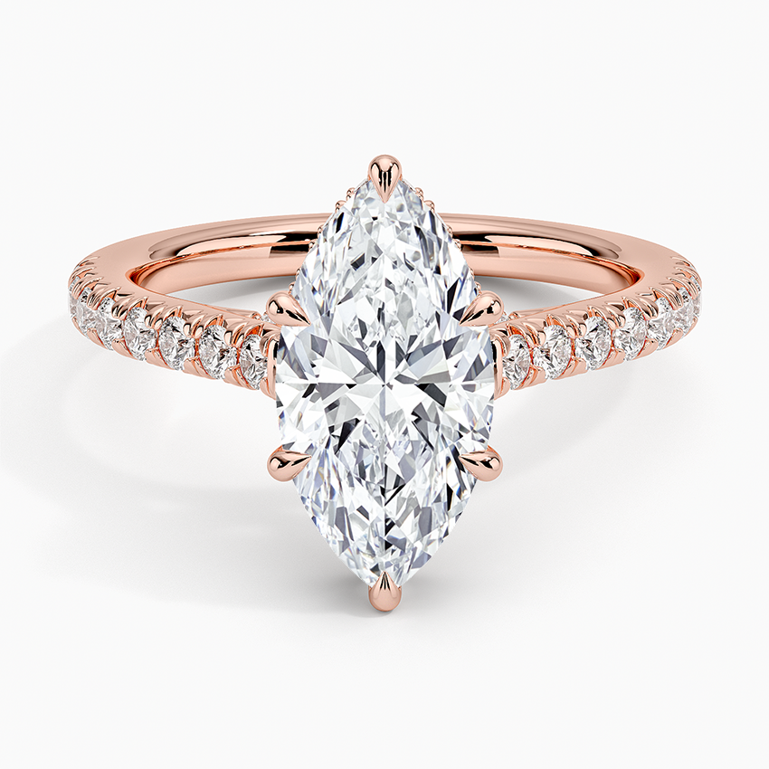 Chantal Diamond Ring - Marquise Center Stone