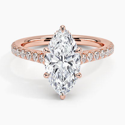 Chantal Diamond Ring - Marquise Center Stone
