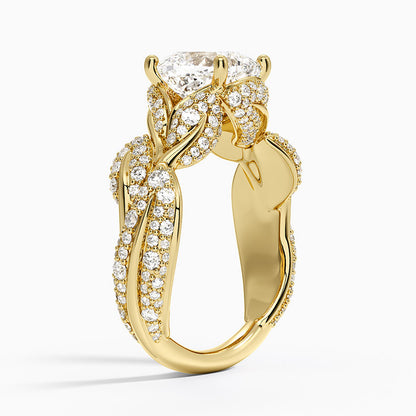 Olivia Diamond Ring (1 ct. tw.) - Cushion Cut Center Stone