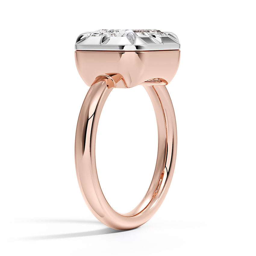 Harper Mixed Metal East-West Diamond Ring