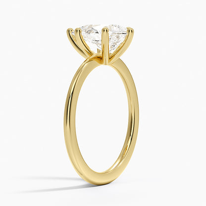 Aimee Solitaire Ring - Pear Center Stone