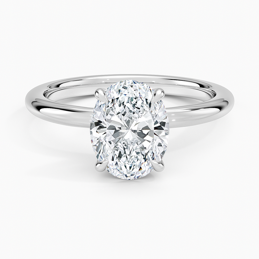 Manon Solitaire Ring - Oval Center Stone