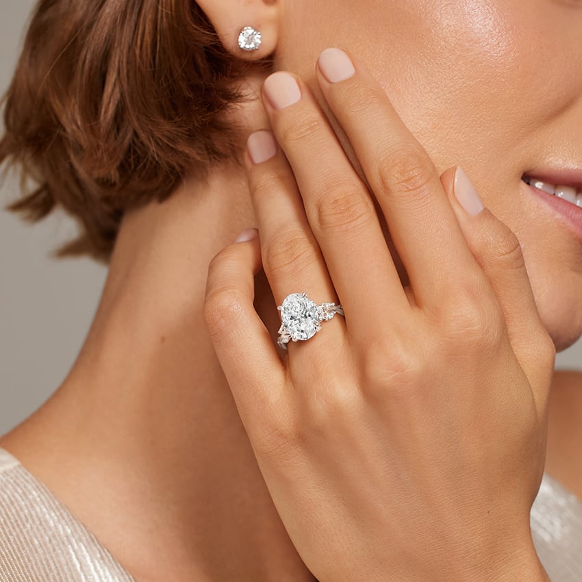 Secret Garden Diamond Ring (1/2 ct. tw.) - Princess Cut Center Stone