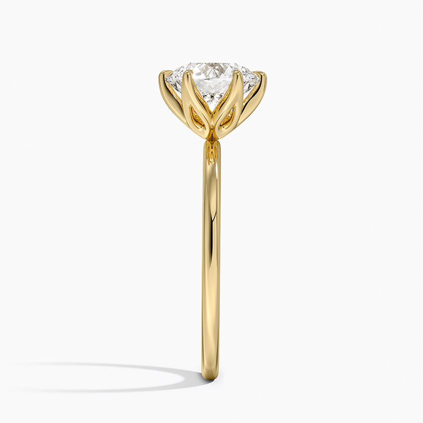 Esme Perfect Fit Solitaire Ring - Round Center Stone