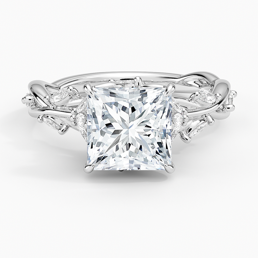 Secret Garden Diamond Ring (1/2 ct. tw.) - Princess Cut Center Stone