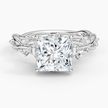 Secret Garden Diamond Ring (1/2 ct. tw.) - Princess Cut Center Stone