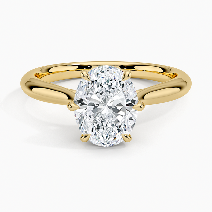 Catalina Solitaire Ring - Oval Center Stone