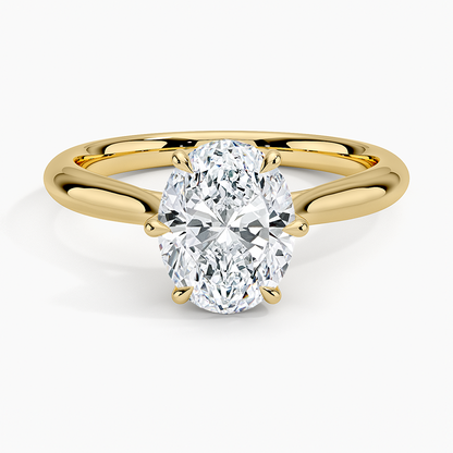 Catalina Solitaire Ring - Oval Center Stone