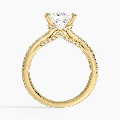 Icon Diamond Ring (1/3 ct. tw.) - Princess Cut Center Stone