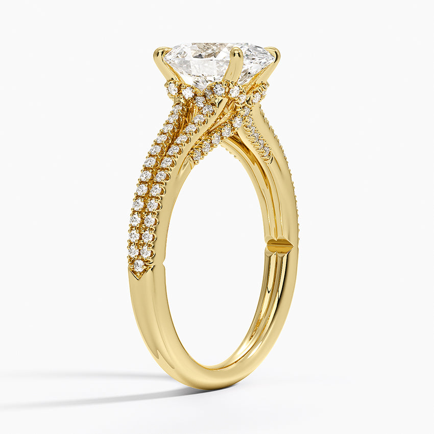 Icon Diamond Ring (1/3 ct. tw.) - Oval Center Stone