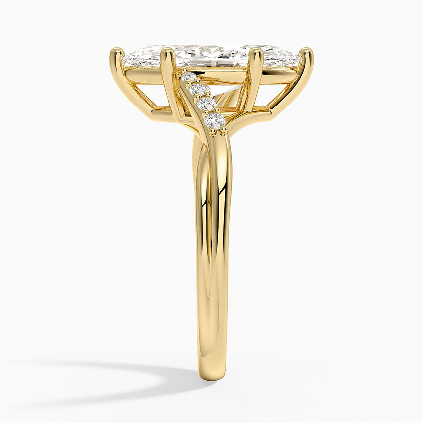 Chamise Diamond Ring (1/15 ct. tw.) - Marquise Center Stone