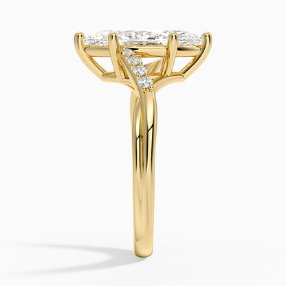 Chamise Diamond Ring (1/15 ct. tw.) - Marquise Center Stone