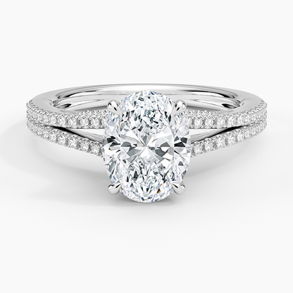 Icon Diamond Ring (1/3 ct. tw.) - Oval Center Stone