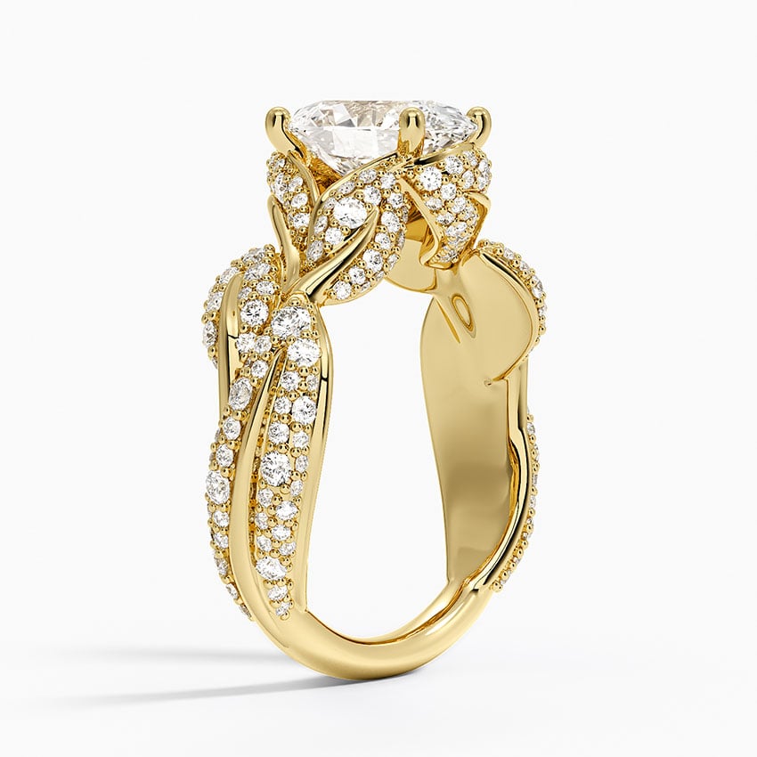 Olivia Diamond Ring (1 ct. tw.) - Oval Center Stone