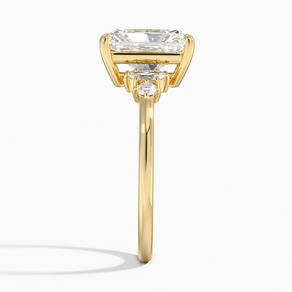 Miroir Diamond Ring - Radiant Cut Center Stone