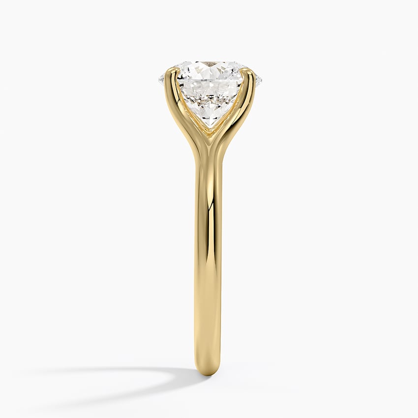 Reverie Solitaire Ring - Round Center Stone