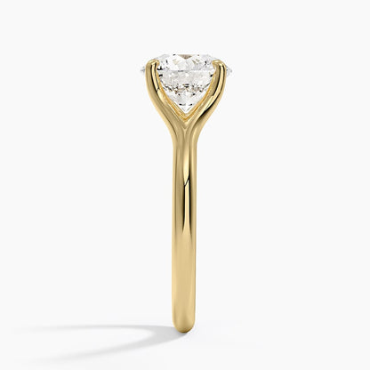 Reverie Solitaire Ring - Round Center Stone