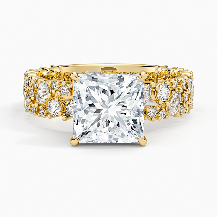 Glacé Diamond Ring (3/4 ct. tw.) - Princess Cut Center Stone