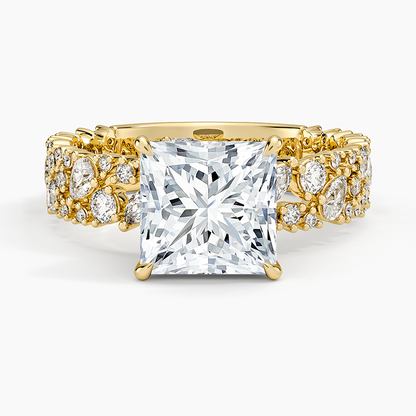 Glacé Diamond Ring (3/4 ct. tw.) - Princess Cut Center Stone