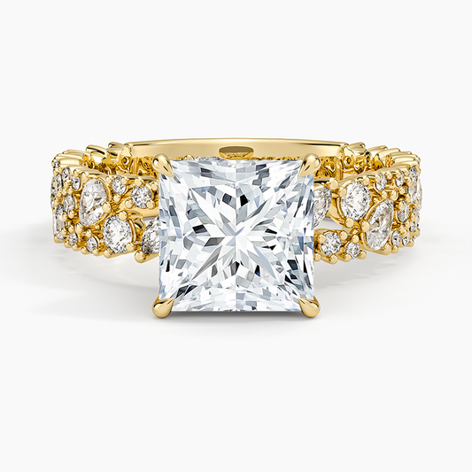Glacé Diamond Ring (3/4 ct. tw.) - Princess Cut Center Stone
