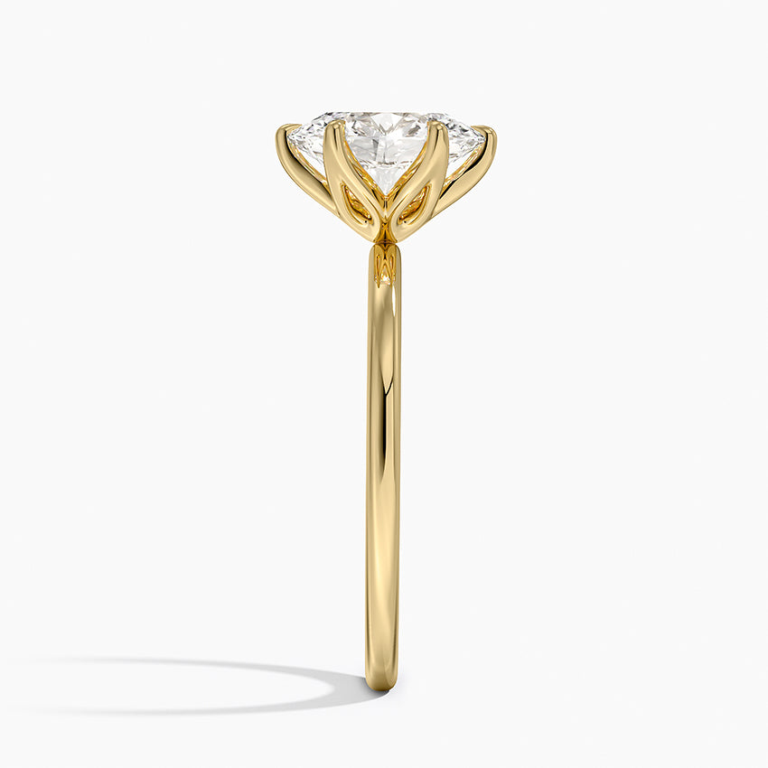 Esme Perfect Fit Solitaire Ring - Oval Center Stone