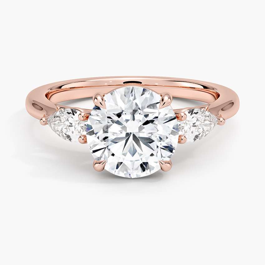 Opera Perfect Fit Diamond Ring - Round Center Stone