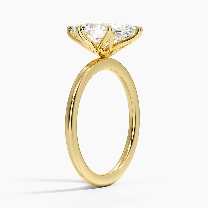 Esme Perfect Fit Solitaire Ring - Marquise Center Stone