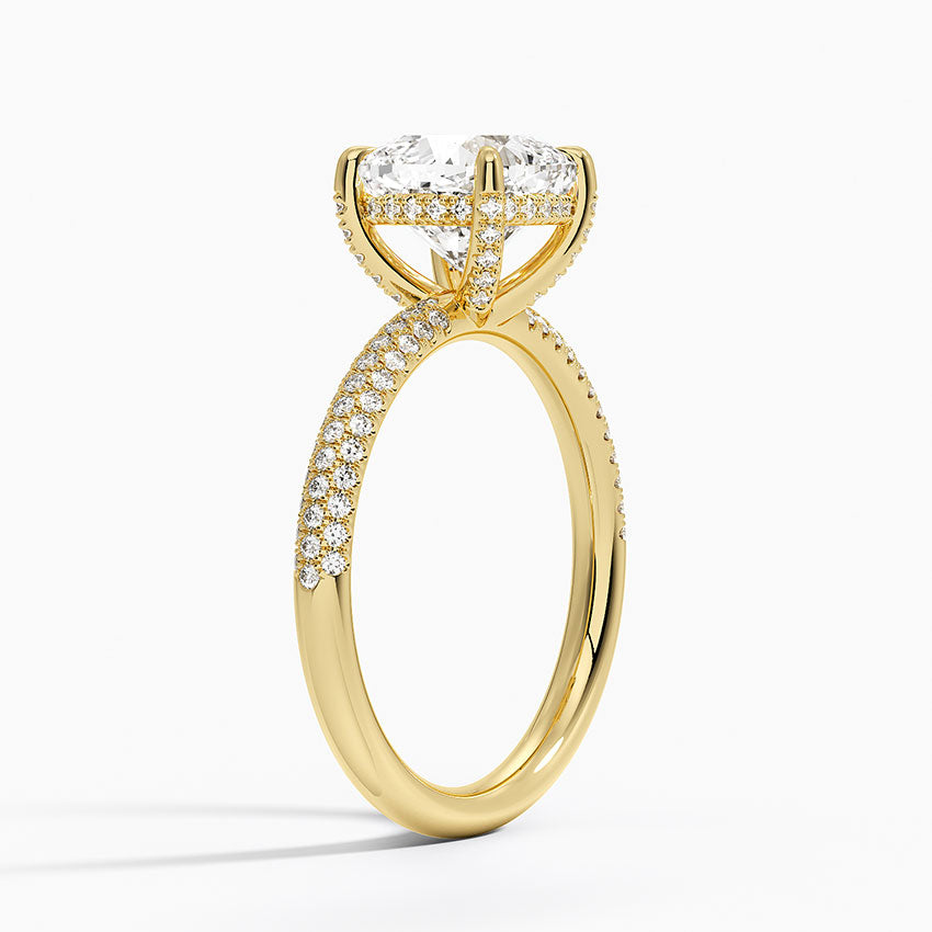 Valencia Diamond Ring (1/3 ct. tw.) - Cushion Cut Center Stone