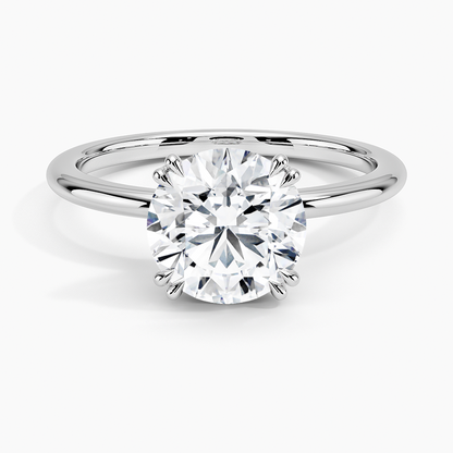 Aveline Solitaire Ring - Round Center Stone
