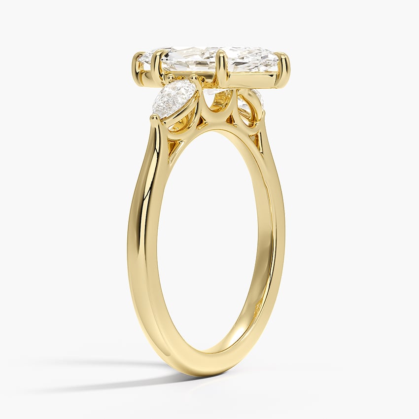 Opera Perfect Fit Diamond Ring - Marquise Center Stone